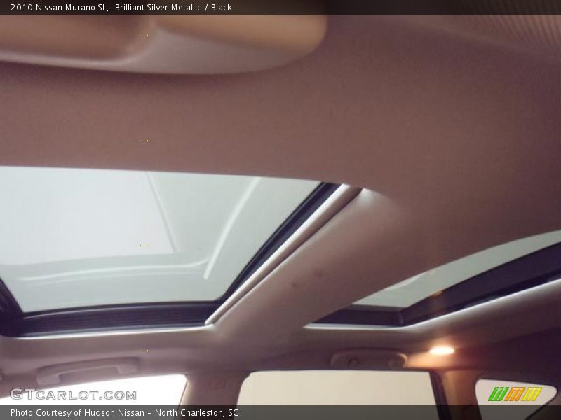 Brilliant Silver Metallic / Black 2010 Nissan Murano SL