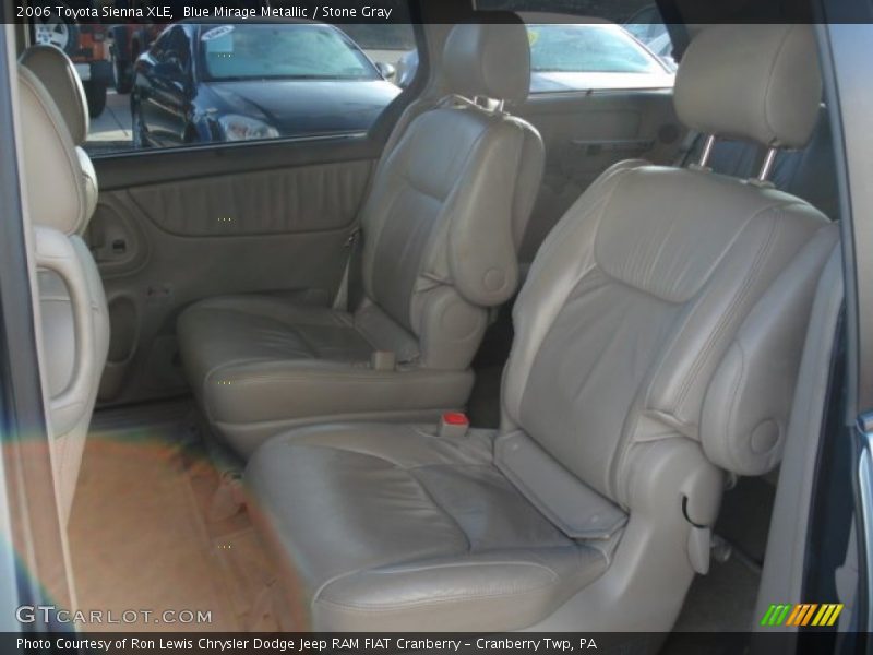 Blue Mirage Metallic / Stone Gray 2006 Toyota Sienna XLE