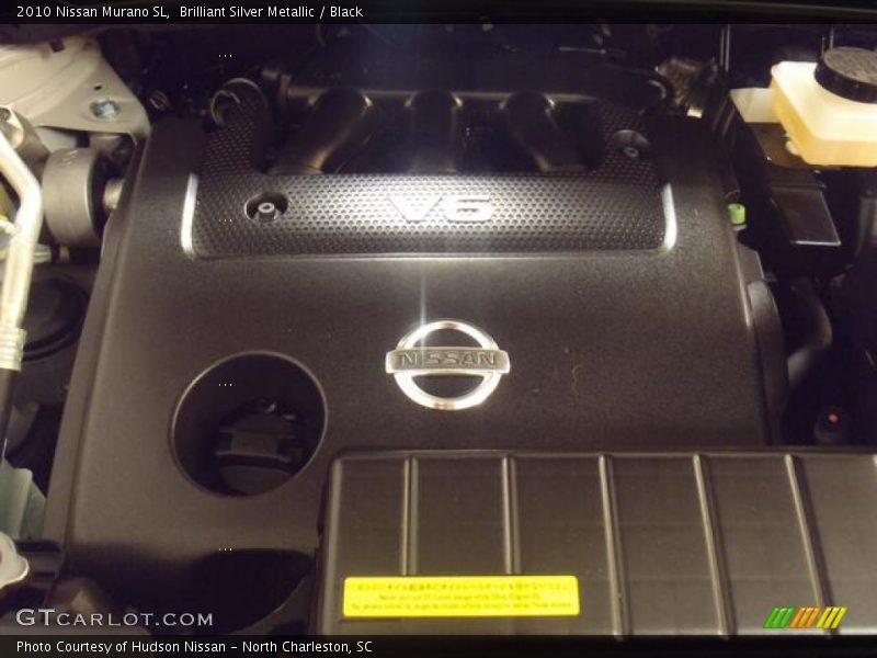 Brilliant Silver Metallic / Black 2010 Nissan Murano SL