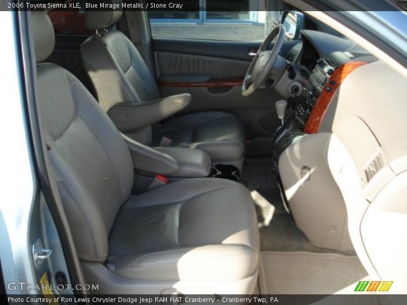 Blue Mirage Metallic / Stone Gray 2006 Toyota Sienna XLE