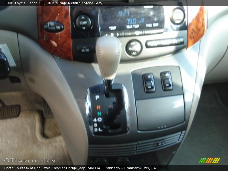 Blue Mirage Metallic / Stone Gray 2006 Toyota Sienna XLE