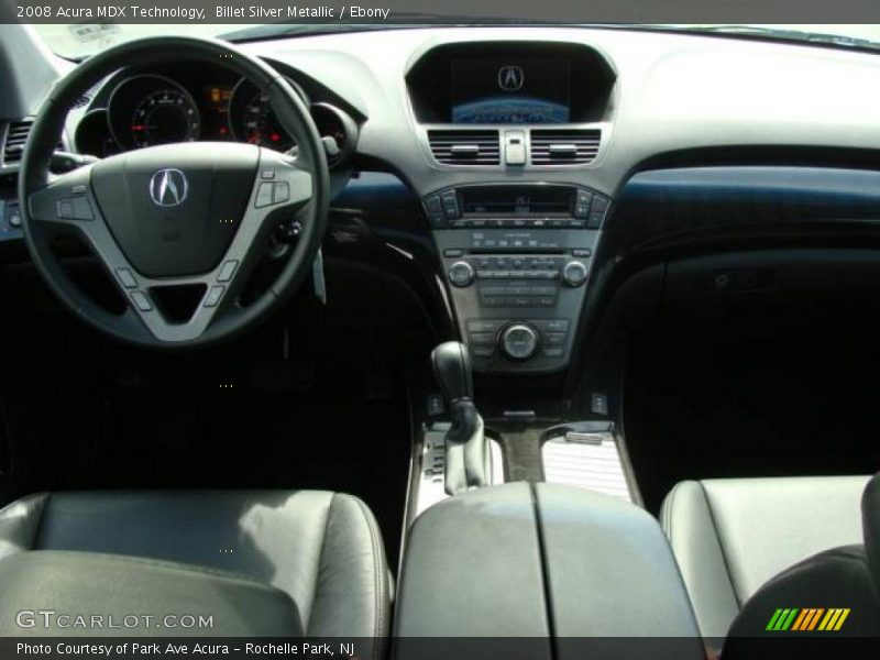 Billet Silver Metallic / Ebony 2008 Acura MDX Technology