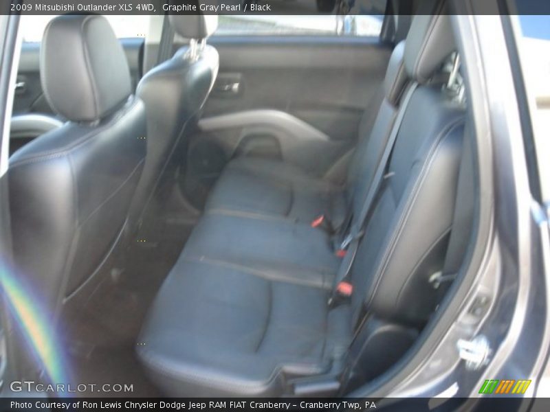 Graphite Gray Pearl / Black 2009 Mitsubishi Outlander XLS 4WD