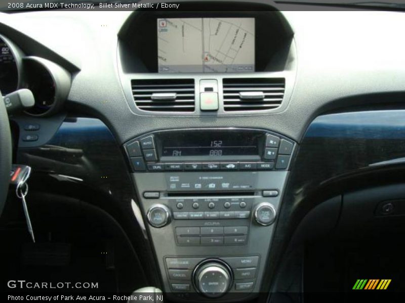 Billet Silver Metallic / Ebony 2008 Acura MDX Technology