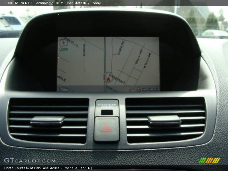 Billet Silver Metallic / Ebony 2008 Acura MDX Technology
