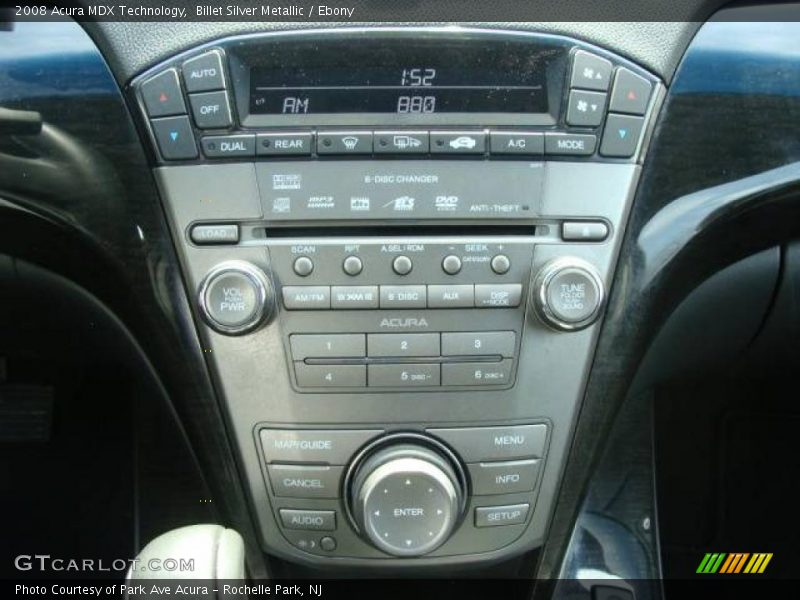 Billet Silver Metallic / Ebony 2008 Acura MDX Technology