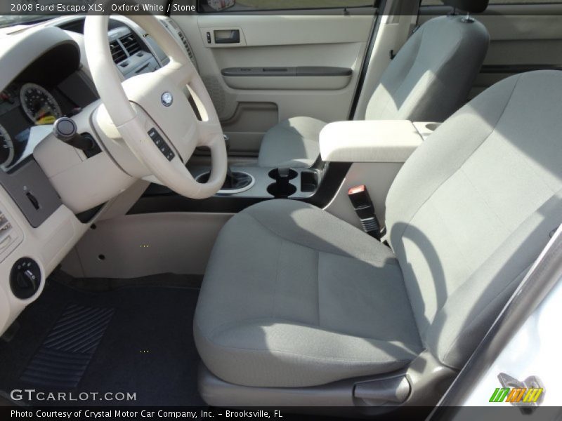 Oxford White / Stone 2008 Ford Escape XLS