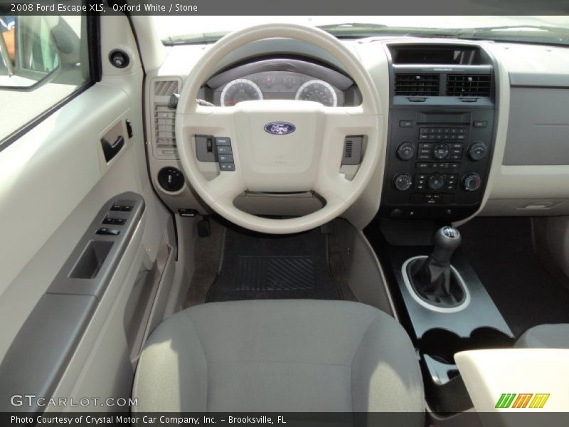 Dashboard of 2008 Escape XLS