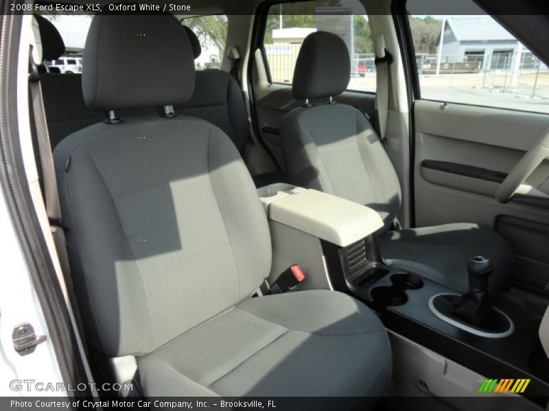 Oxford White / Stone 2008 Ford Escape XLS