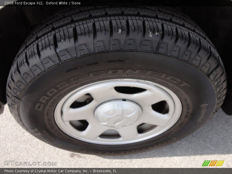 Oxford White / Stone 2008 Ford Escape XLS