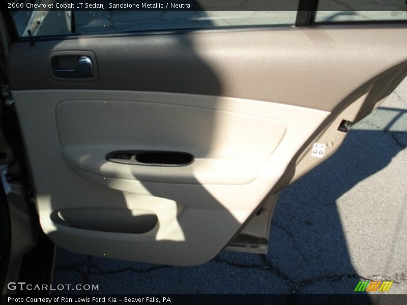 Sandstone Metallic / Neutral 2006 Chevrolet Cobalt LT Sedan