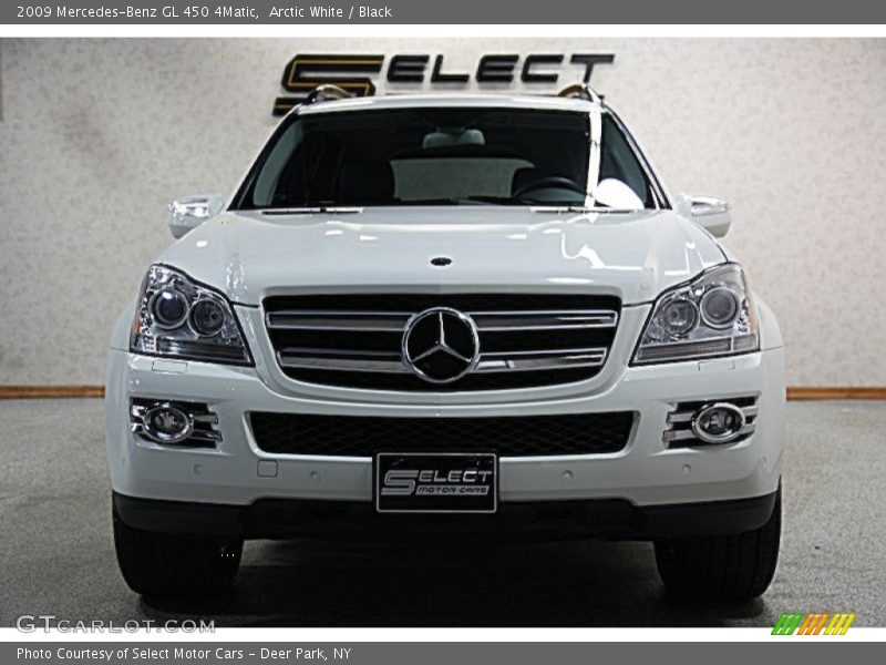 Arctic White / Black 2009 Mercedes-Benz GL 450 4Matic