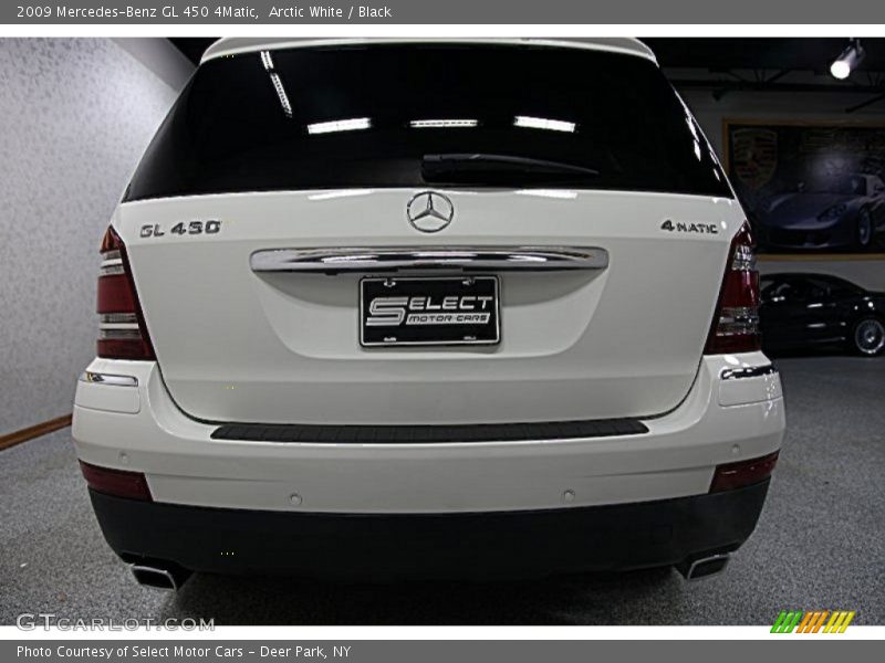 Arctic White / Black 2009 Mercedes-Benz GL 450 4Matic