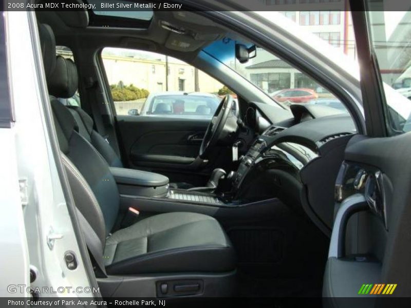 Billet Silver Metallic / Ebony 2008 Acura MDX Technology