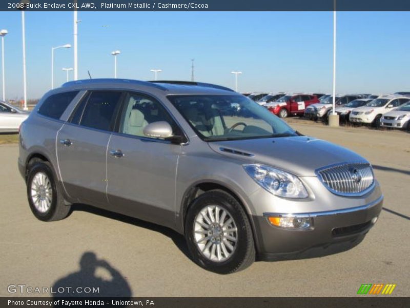 Platinum Metallic / Cashmere/Cocoa 2008 Buick Enclave CXL AWD