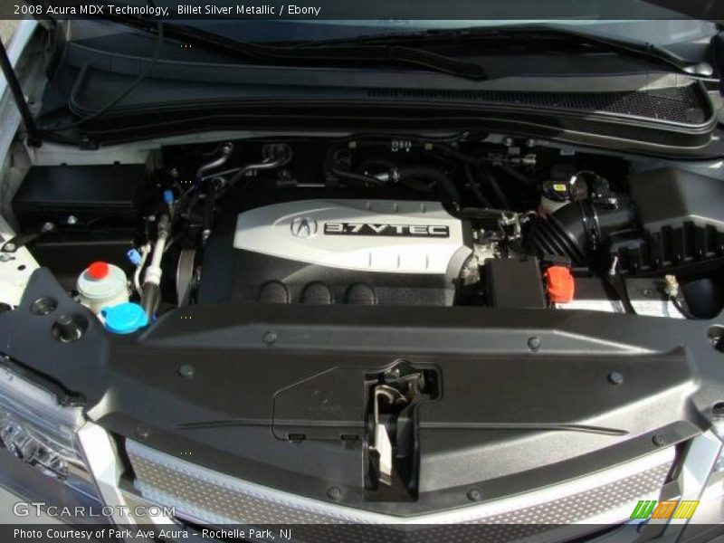 Billet Silver Metallic / Ebony 2008 Acura MDX Technology