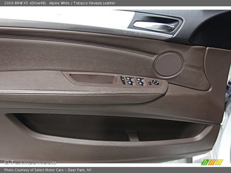 Alpine White / Tobacco Nevada Leather 2009 BMW X5 xDrive48i