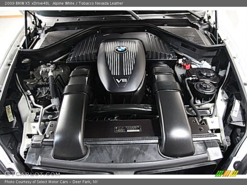 Alpine White / Tobacco Nevada Leather 2009 BMW X5 xDrive48i