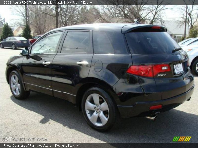 Nighthawk Black Pearl / Ebony 2008 Acura RDX Technology