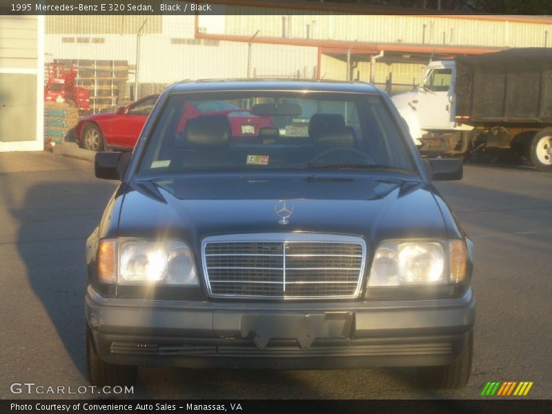 Black / Black 1995 Mercedes-Benz E 320 Sedan