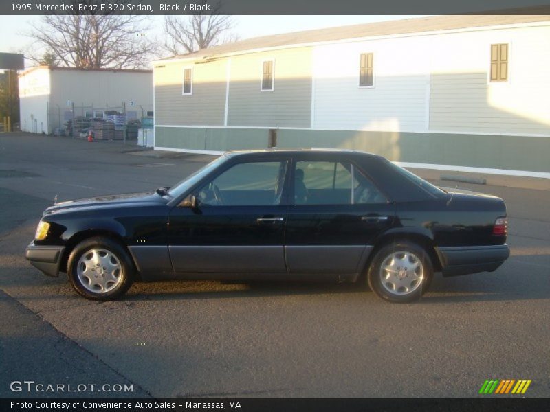 Black / Black 1995 Mercedes-Benz E 320 Sedan