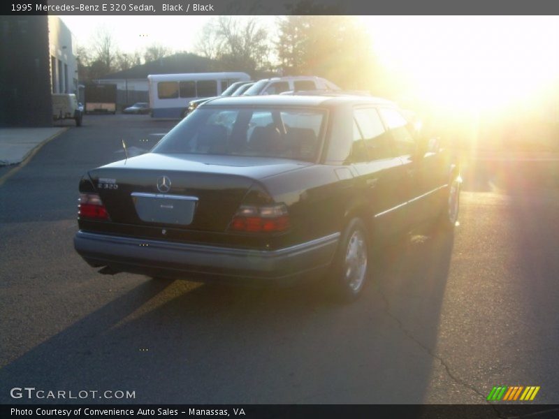 Black / Black 1995 Mercedes-Benz E 320 Sedan