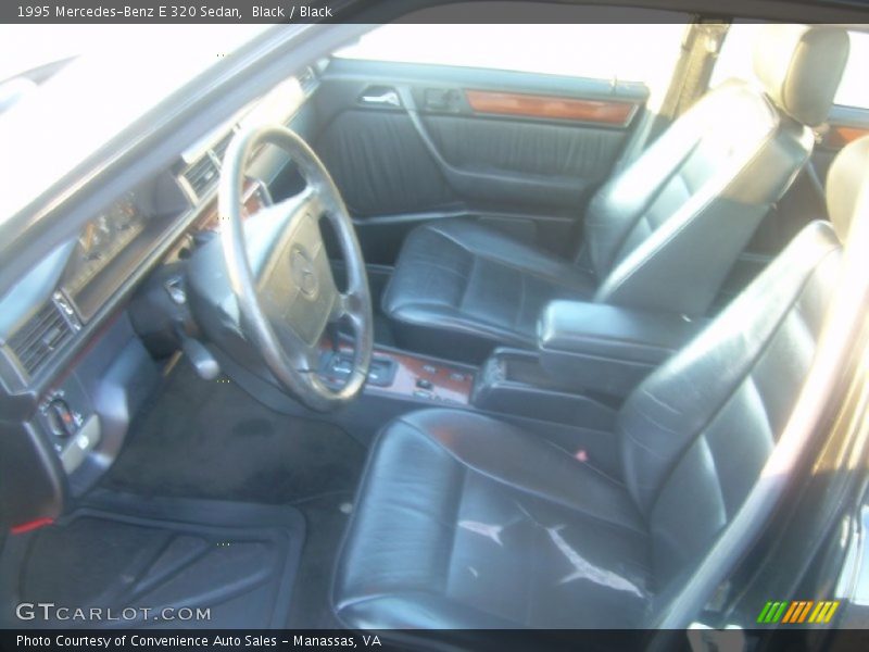 Black / Black 1995 Mercedes-Benz E 320 Sedan