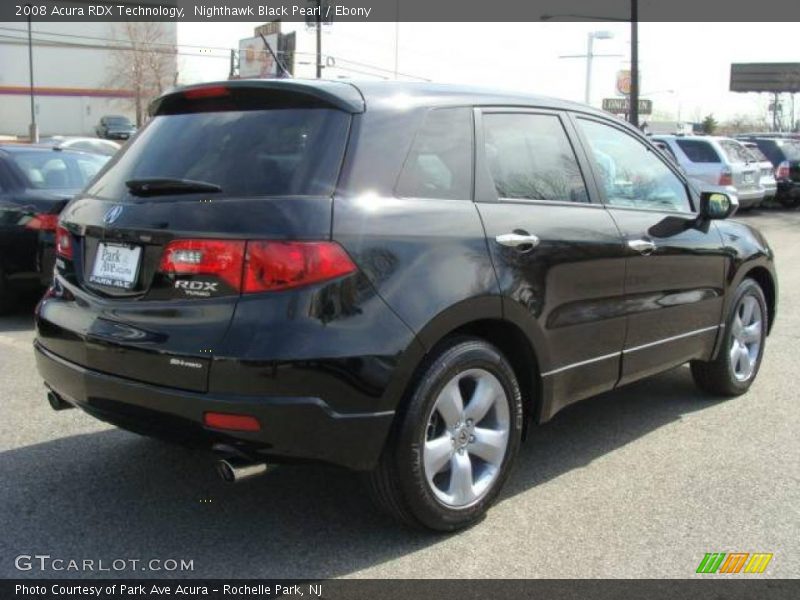 Nighthawk Black Pearl / Ebony 2008 Acura RDX Technology