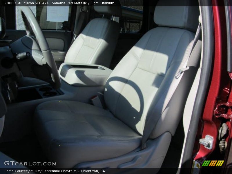 Sonoma Red Metallic / Light Titanium 2008 GMC Yukon SLT 4x4