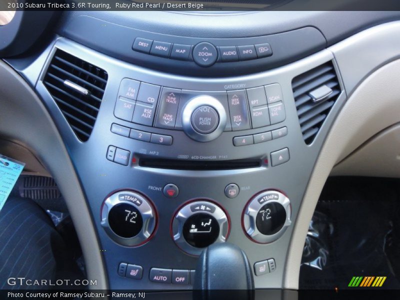 Controls of 2010 Tribeca 3.6R Touring