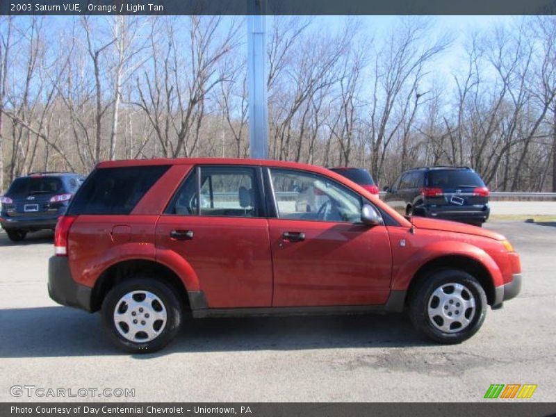 Orange / Light Tan 2003 Saturn VUE