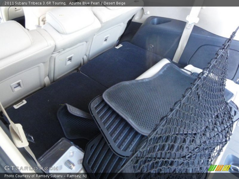 Azurite Blue Pearl / Desert Beige 2011 Subaru Tribeca 3.6R Touring