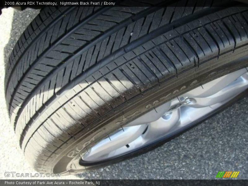 Nighthawk Black Pearl / Ebony 2008 Acura RDX Technology