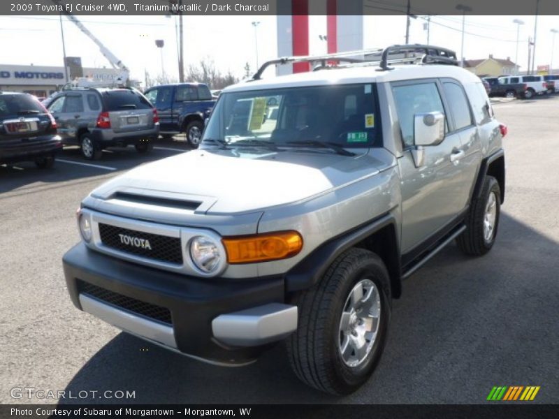 Titanium Metallic / Dark Charcoal 2009 Toyota FJ Cruiser 4WD