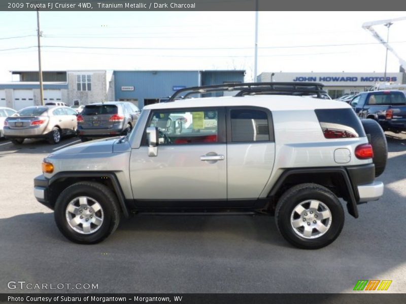 Titanium Metallic / Dark Charcoal 2009 Toyota FJ Cruiser 4WD