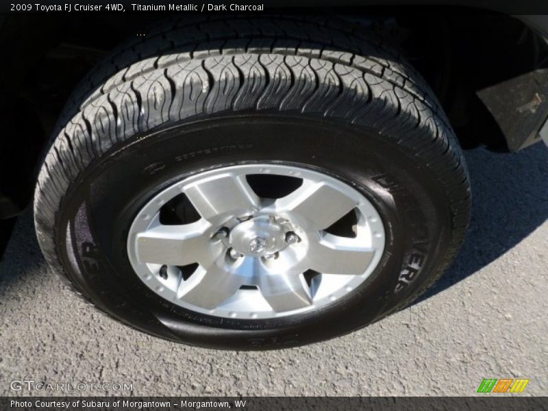 Titanium Metallic / Dark Charcoal 2009 Toyota FJ Cruiser 4WD
