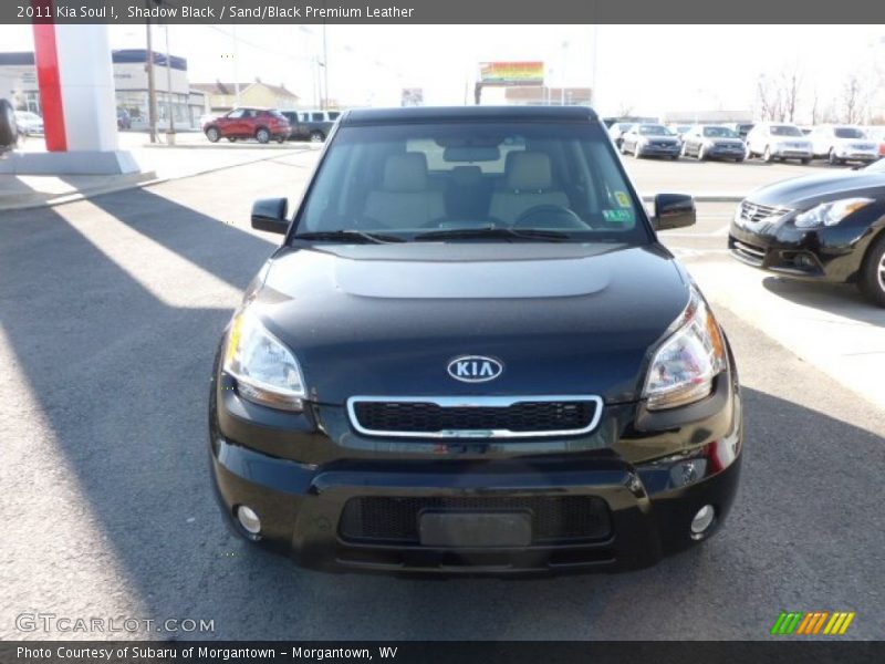 Shadow Black / Sand/Black Premium Leather 2011 Kia Soul !