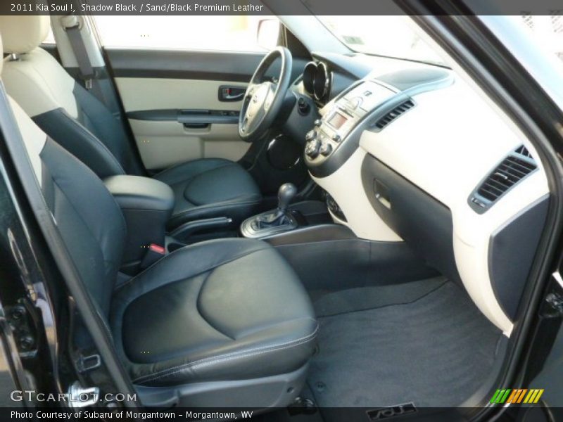 Shadow Black / Sand/Black Premium Leather 2011 Kia Soul !