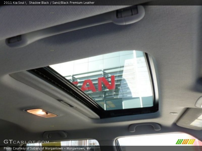 Shadow Black / Sand/Black Premium Leather 2011 Kia Soul !