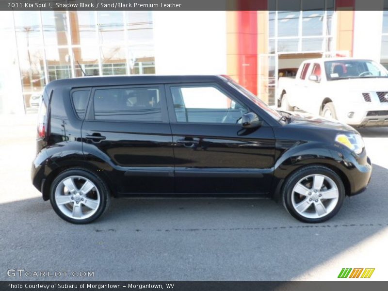 Shadow Black / Sand/Black Premium Leather 2011 Kia Soul !