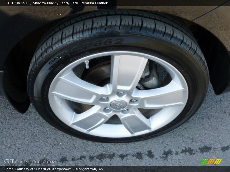 Shadow Black / Sand/Black Premium Leather 2011 Kia Soul !
