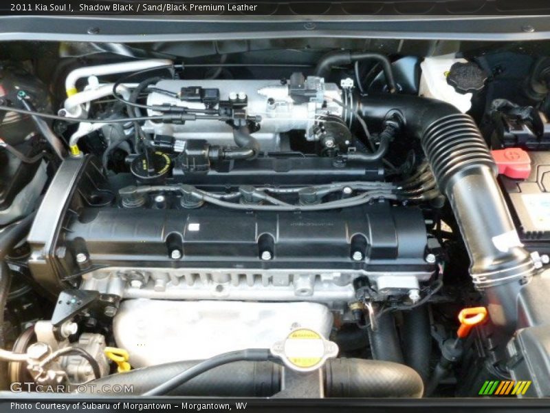 Shadow Black / Sand/Black Premium Leather 2011 Kia Soul !