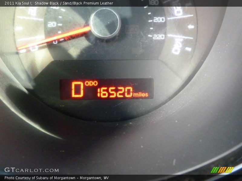 Shadow Black / Sand/Black Premium Leather 2011 Kia Soul !