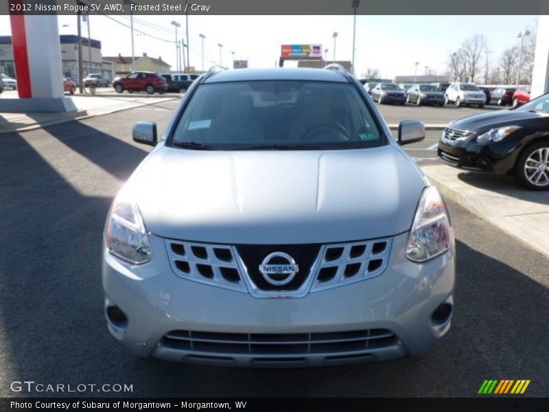 Frosted Steel / Gray 2012 Nissan Rogue SV AWD