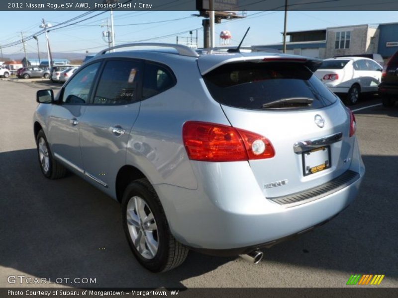Frosted Steel / Gray 2012 Nissan Rogue SV AWD