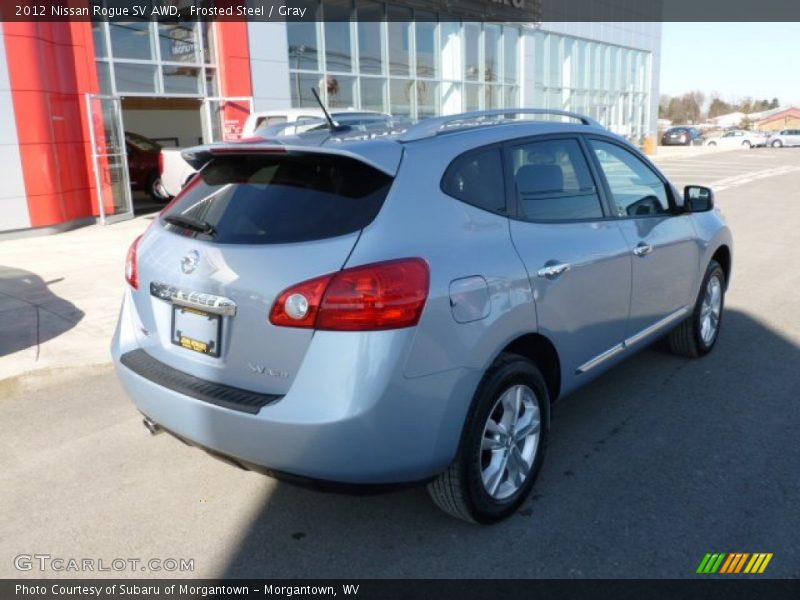 Frosted Steel / Gray 2012 Nissan Rogue SV AWD