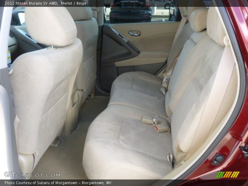 Merlot / Beige 2012 Nissan Murano SV AWD