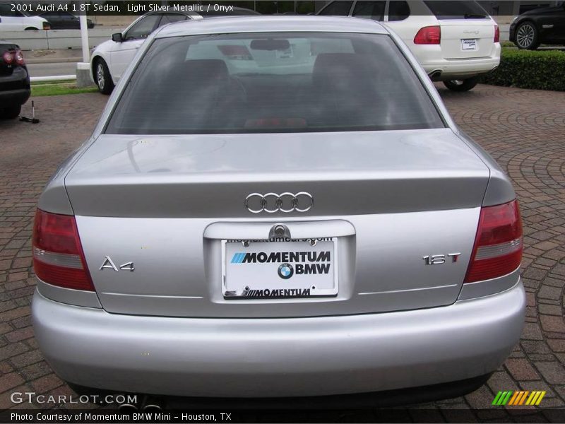 Light Silver Metallic / Onyx 2001 Audi A4 1.8T Sedan