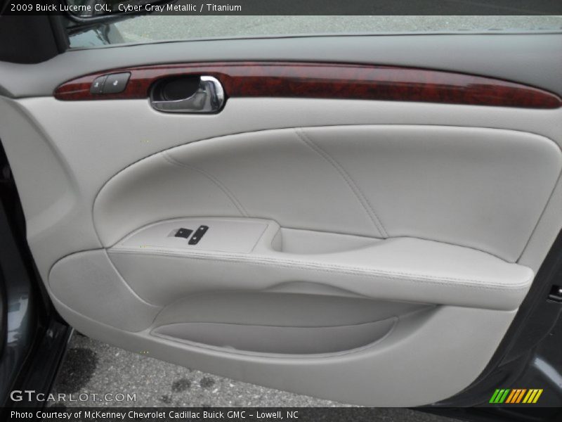 Cyber Gray Metallic / Titanium 2009 Buick Lucerne CXL