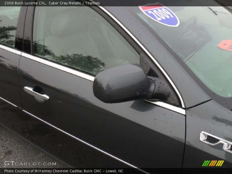 Cyber Gray Metallic / Titanium 2009 Buick Lucerne CXL
